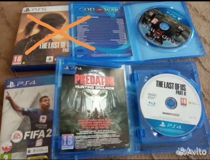 Игровые диски на ps5, ps4