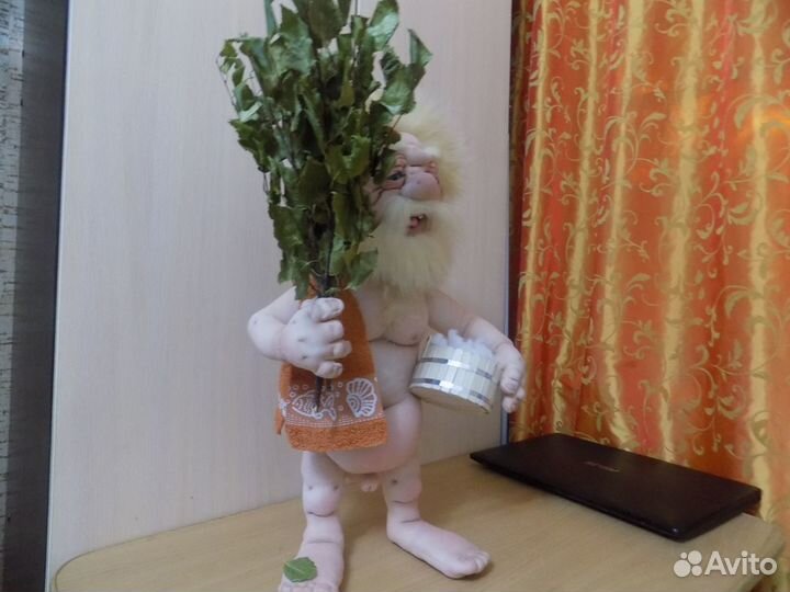 Кукла, сувенир, оберег, Хозяин бани