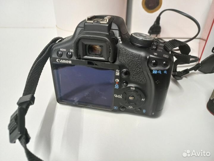 Фотоаппарат Canon EOS 500D с объективом 18-55