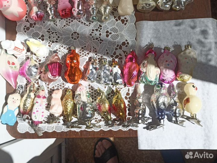Елочные игрушки СССР
