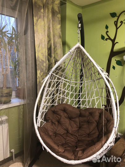 Садовые качели подвесные