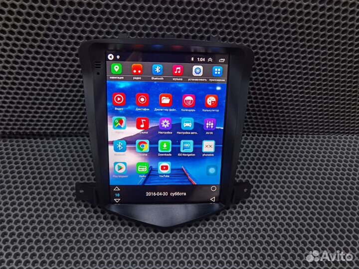 Магнитола Chevrolet Cruze Tesla Android Новая