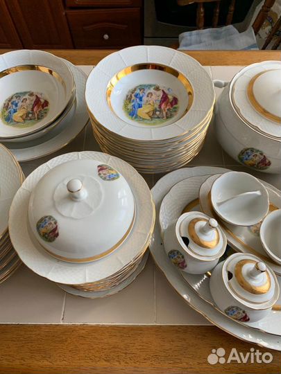 Сервиз столовый мадонна гдр