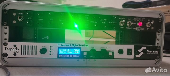 Гитарный усилитель RNR solo иTwo NotesTorpedoLive