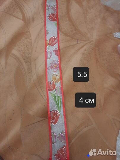 Атласные ленты (набор остатков)