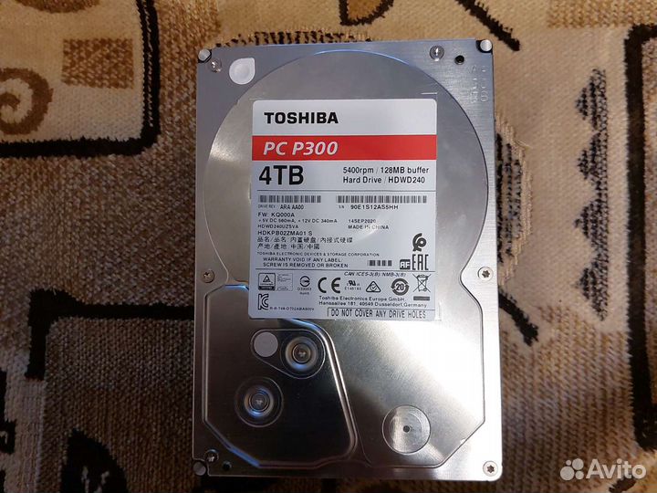 Жесткий диск 4тб