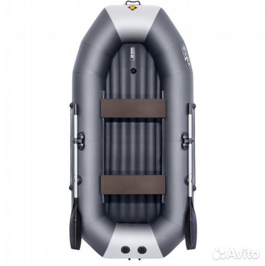 Лодка пвх Таймень NX 270 нд графит/светло-серый