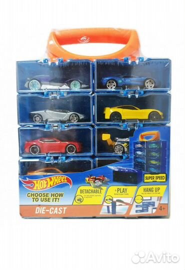 Hot wheels набор машинок в кейсе