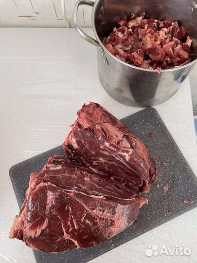 Мясо,корм для собак,обрезь говядина.субпродукты