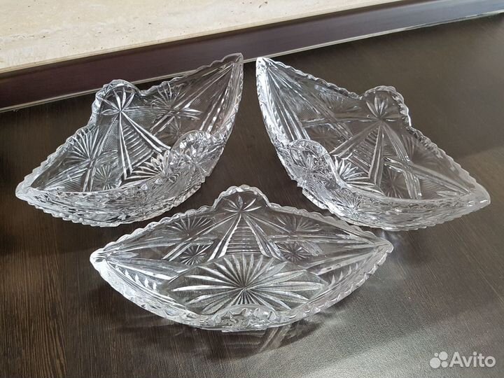 Хрустальная посуда СССР