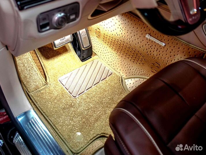 Автоковрики на Mercedes-Benz GLS-Maybach 2021г