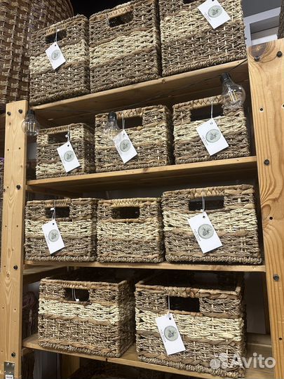 Корзины плетеные
