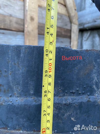 Бочка металлическая емкость для воды