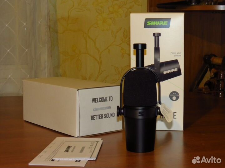 Shure MV7 X Оригинал Новый