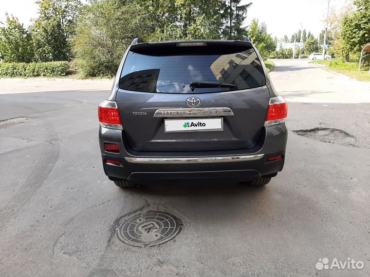 Toyota Highlander 3.5 AT, 2013, 169 000 км