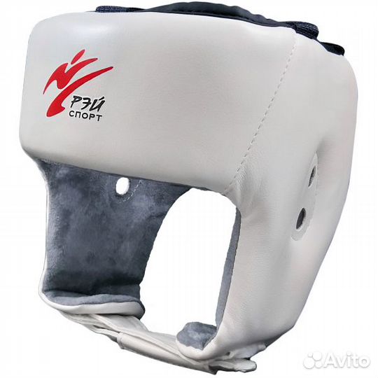 Шлем Рэй-спорт боец-1, иск кожа/иск.замша