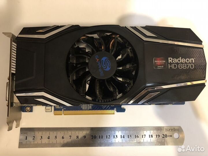 Видеокарта Sapphire hd 6870