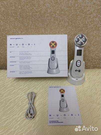 Микротоковый массажер для лица с RF-лифтинг, 5 в 1