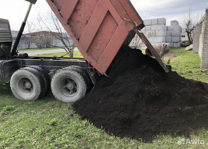 Чернозем торф перегной с доставкой