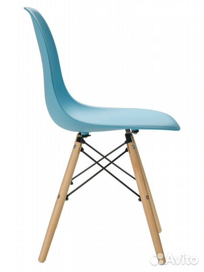 Стул в стиле eames DSW,синий