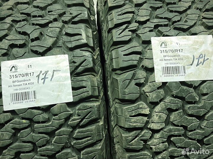 Bfgoodrich All-Terrain T/A KO2 315/70 R17 94Y