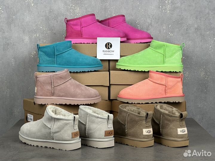 Женские Ugg Ultra Mini + 18 расцветок