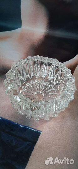 Хрустальная пепельница