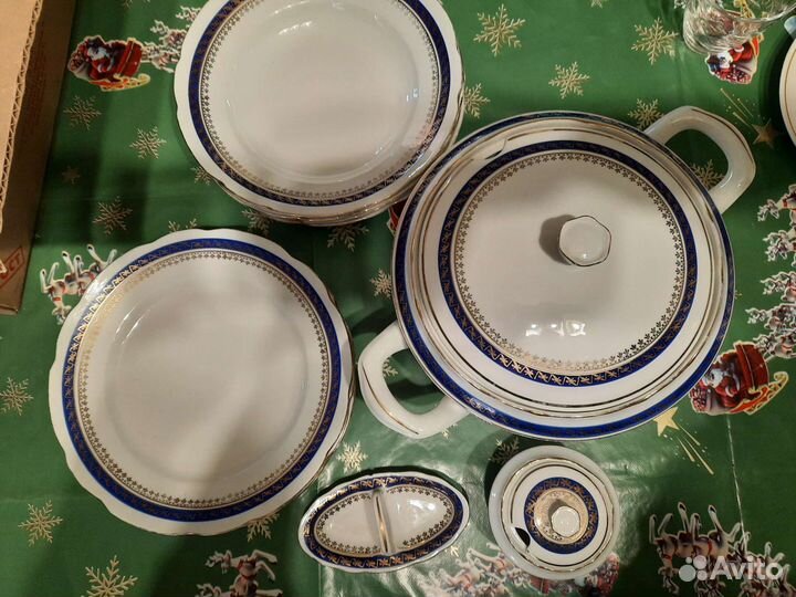 Столовый сервиз cobalt Польша