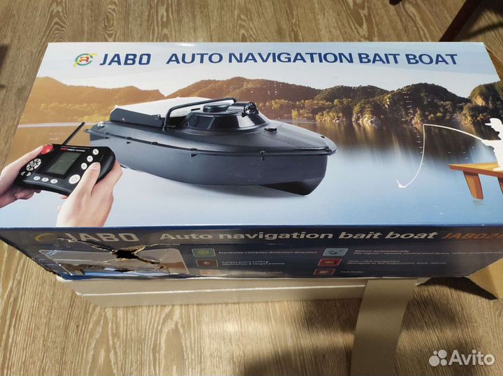 Прикормочный кораблик с gps эхолотом