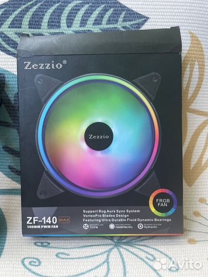 Вентилятор для корпуса пк 140x140 мм новый