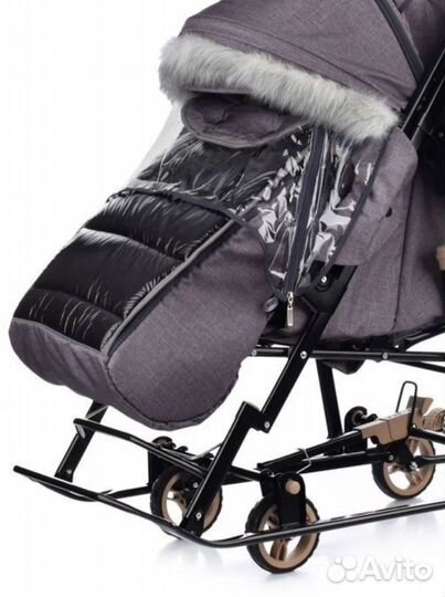 Детские санки коляска