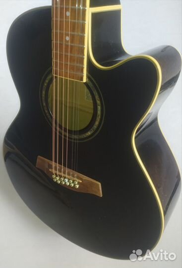 Продам гитару 12 струнная ibanez ael2012etks1202