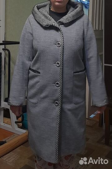 Пальто женское демисезонное 52р, шерстяное