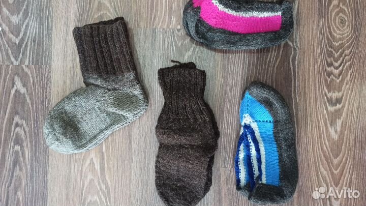 Шерстяные носки
