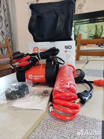 Компрессор автомобильный агрессор