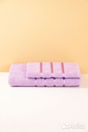 Полотенце 70/130 см махра orion сиреневый по ц