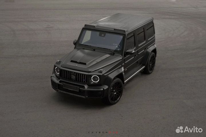 Карбоновая накладка на капот для G-class (W463A)