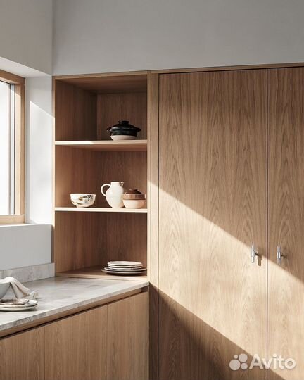 Кухня в стиле шале