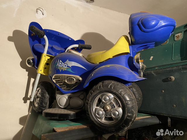 Велосипед детский электрический