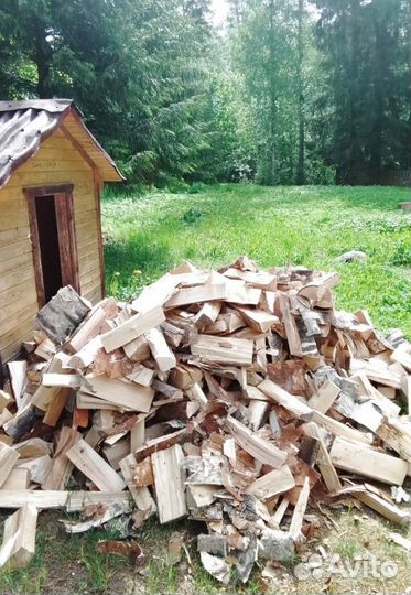 Дрова сухие в укладку любого объема
