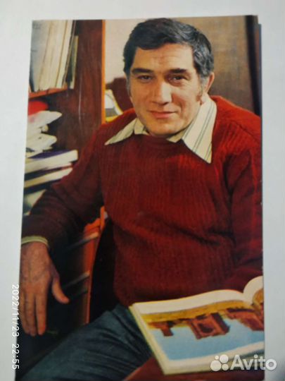 Автограф Джигарханяна Армена 1981 год