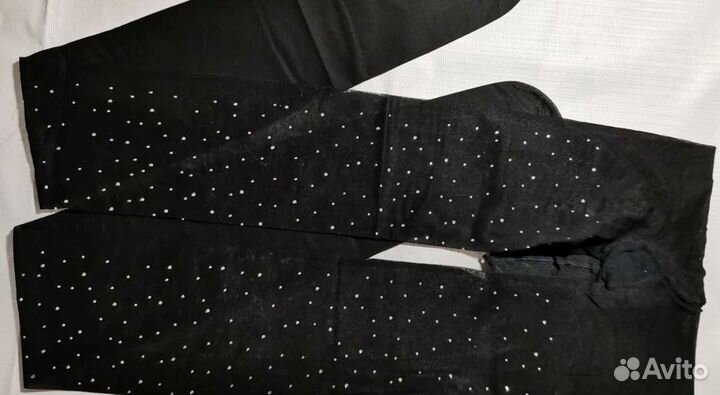 Капроновые колготки В горошек