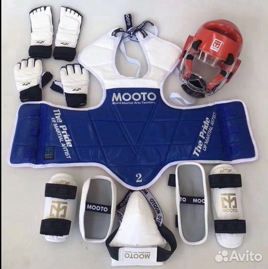 Экипировка(Защита) Тхэквондо WT Mooto