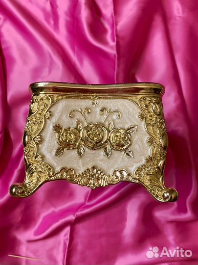 Салфетница интерьерная с подставкой для зуб