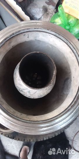 Самовар на дровах старинный