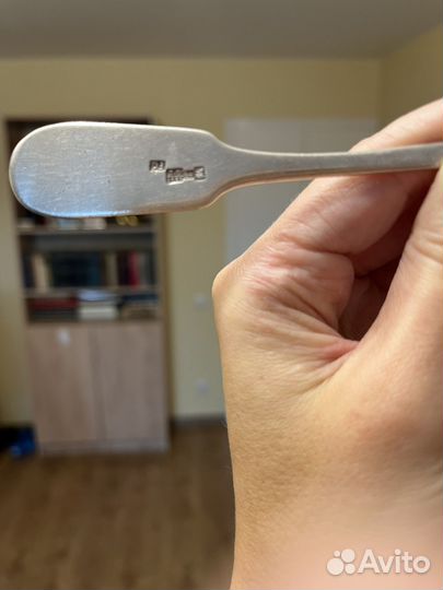 Столовая ложка. Царское серебро 84 проба