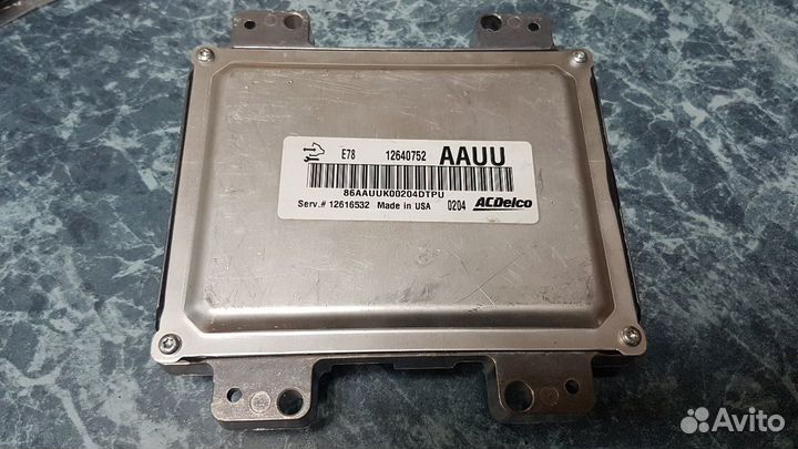 Новый блок управления двигателем Opel, Chevrolet