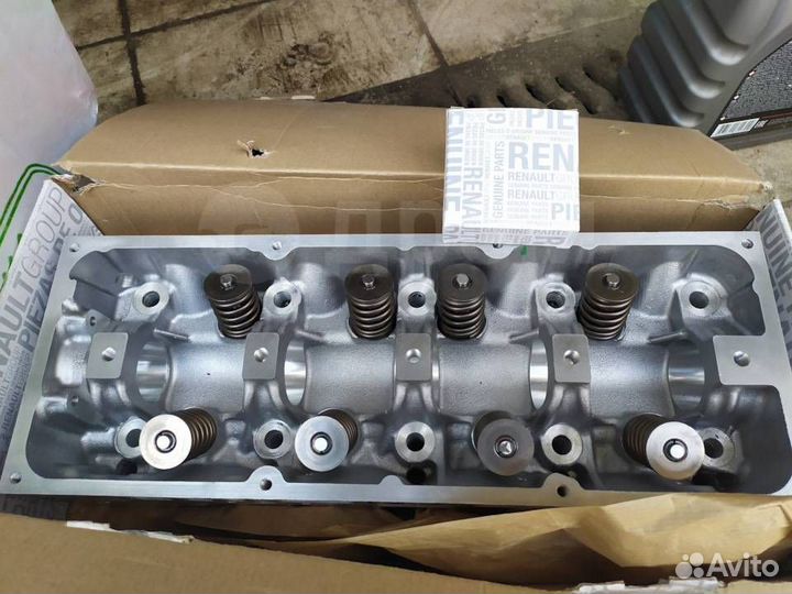 Гбц к7м, 8 клапанов, 1,4л / 1,6л 7701475893