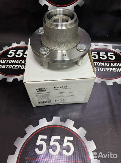 Ступица задняя в сборе с подшипником aveo