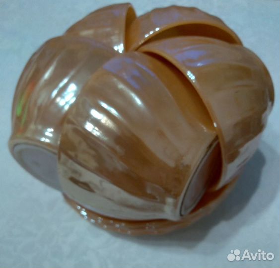 Набор чайных чашек (небьющаяся посуда)